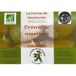 Crème de marron vanillée BIO
