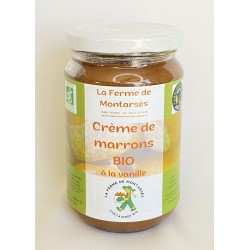 Crème de marron vanillée BIO