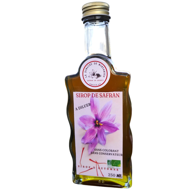 Sirop au safran BIO