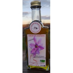 Sirop au safran BIO