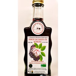 Sirop aux baies de sureau BIO