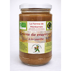 Crème de marron vanillée BIO