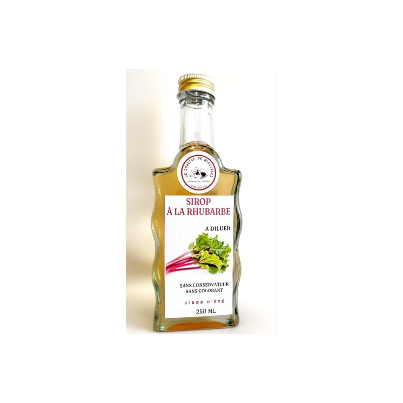 Sirop de rhubarbe BIO