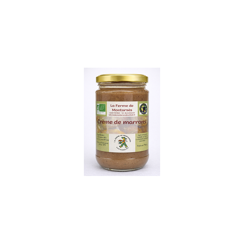 Crème de marron Nature BIO