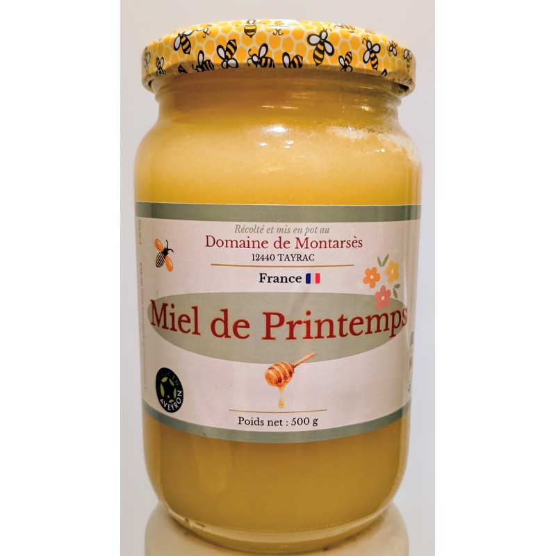 Miel de printemps crémeux