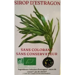 Sirop d'estragon BIO