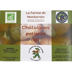 Châtaignes entières BIO