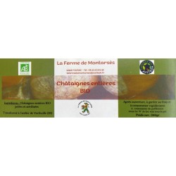 Châtaignes entières BIO