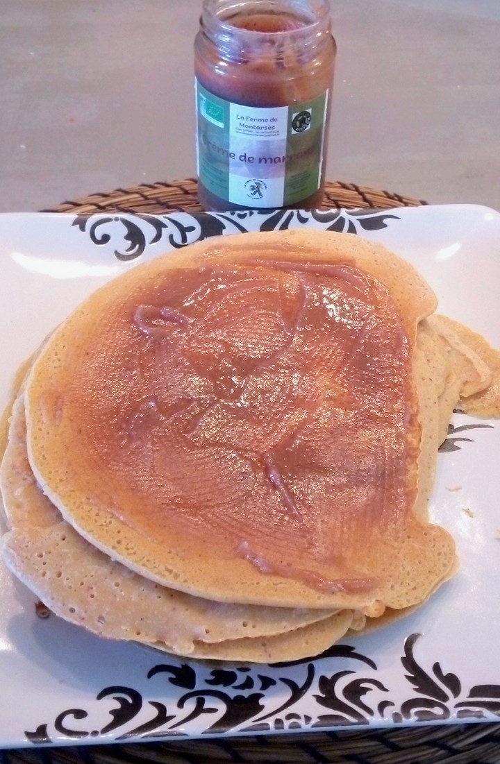 Crêpes à la farine de châtaignes